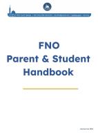 Handbook - FNO ParentStudent 2024